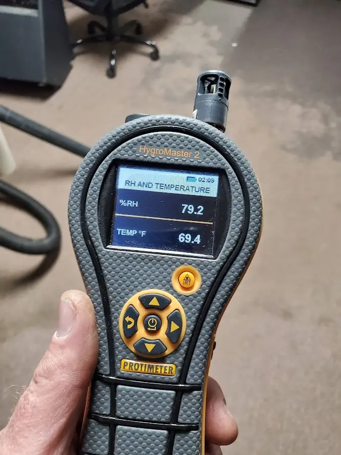 Moisture meter humidity assessment for Fire & Smoke Damage Restoration in Citrus